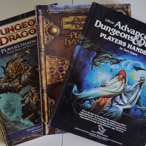 Dungeons & Dragons Player's Handbooks