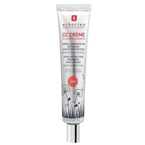 Ubrukt Erborian CC cream, 45ml. dore