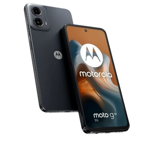 NY - Motorola moto g34 5G 128 GB smarttelefon, Charcoal Black
