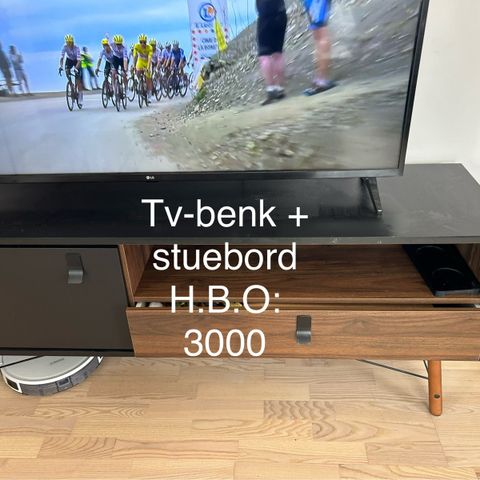 Ry tv-benk og stuebord