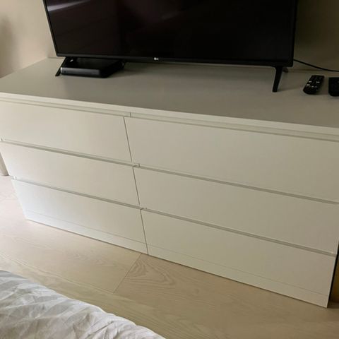 Malm kommode fra IKEA