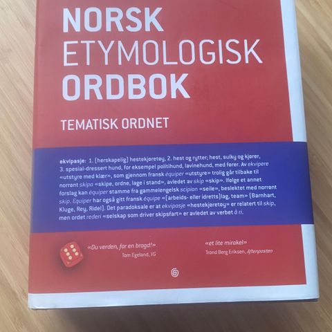 Norsk etymologisk ordbok !!