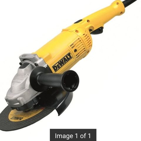 Dewalt vinkelsliper stor og liten