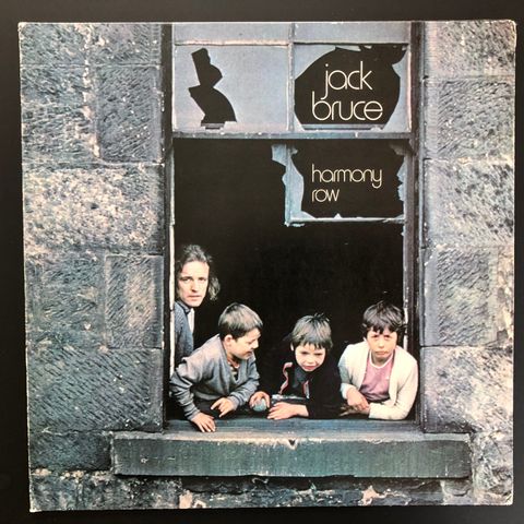 JACK BRUCE (Cream, Clapton) "Harmony Row" 1971 UK 1st press Gatefold vinyl LP