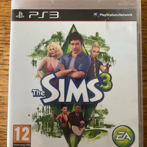 Ps3 spill THE SIMS 3 PlayStation