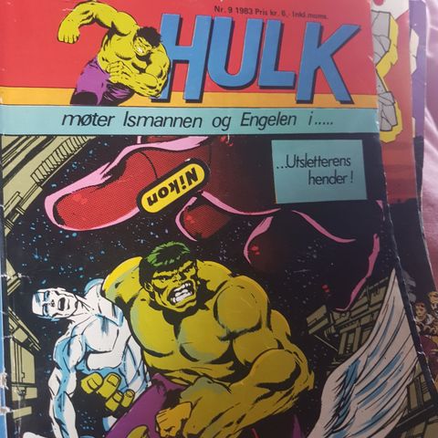 Hulk blader 1980- 1999 selges