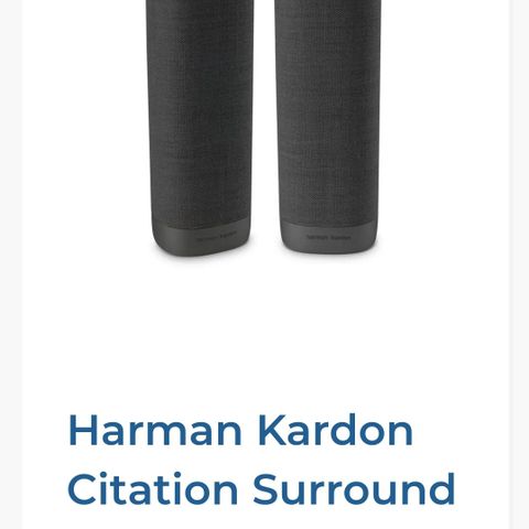 Harman kardon citation surrond