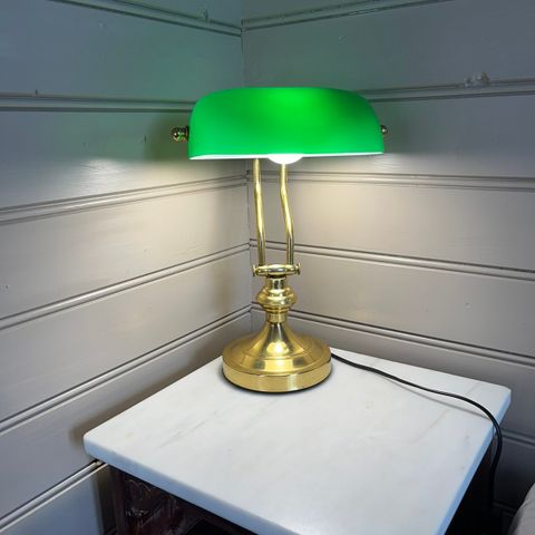 Klassisk biblioteklampe/banker lampe