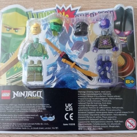 Ny Lego Ninjago 112218 - uåpnet