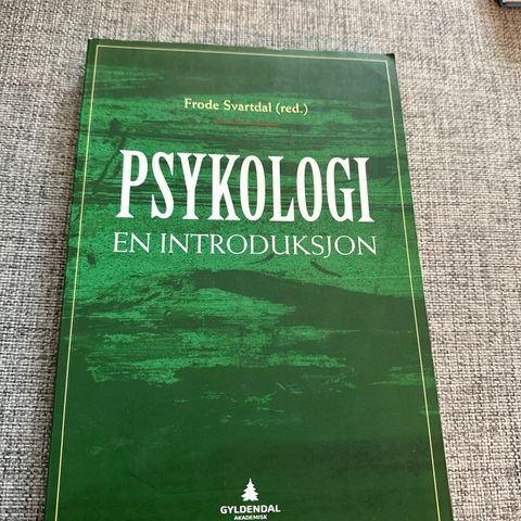 Lærebok i psykologi