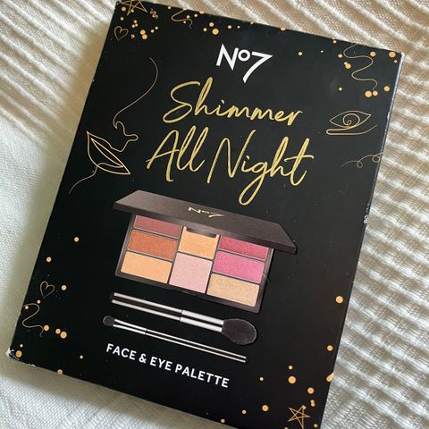 No7 Shimmer All Night - Face & Eye Palette