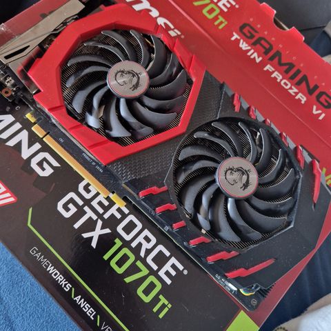 MSI Geforce GTX 1070ti