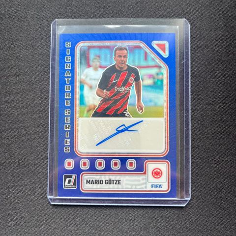 Mario Götze auto /99 eintracht frankfurt donruss 2024