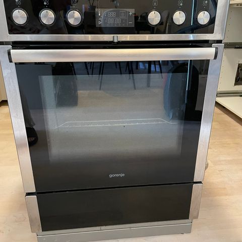 Gorenje komfyr+oven pent brukt