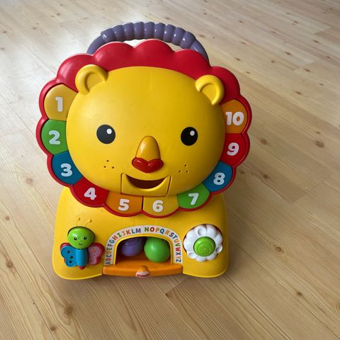 Lær å gå løve fra Fisher Price