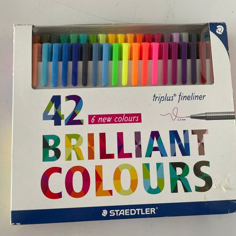 42 brilliant colours