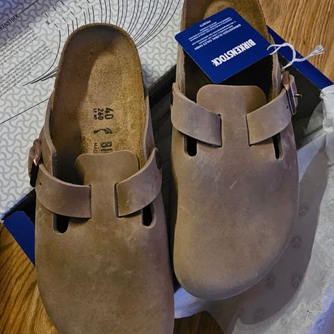 Nye Birkenstock Boston str 40