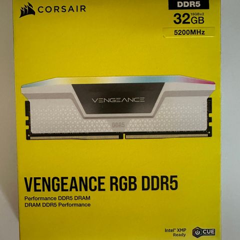 Venegance RGB DDR5 32GB 5200 MHz