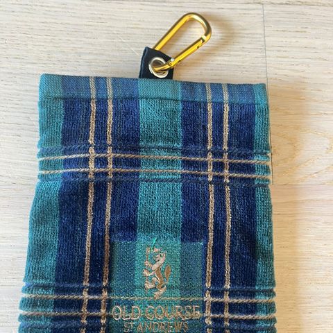 Ubrukt Old Course St Andrews golfhåndkle til salgs
