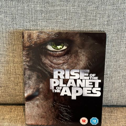 Rise of the planet of the apes (steelbook, norsk tekst)