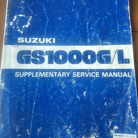 Suzuki service manual selges