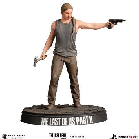 Uåpnet The Last Of Us Part 2 Abby Figure statue 25 cm pvc dark horse