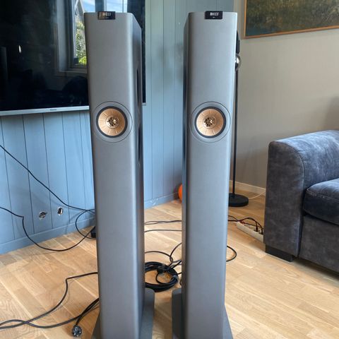 KEF LS60 Wireless - Titangrå