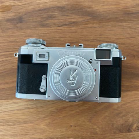 Contax IIa rangefinder med Contameter