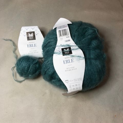 Dale Erle, mohair silke og ull, 56 gr