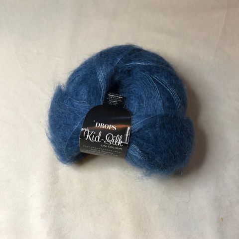 Drops kid silk, mohair og silke, 25 gr