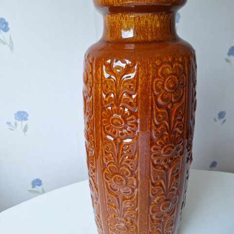 Scheurich stor keramikk gulvvase,  Retro