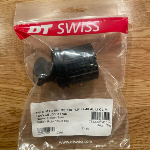 Dt Swiss Shimano Micro Spline adapter