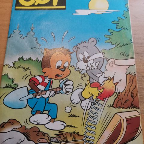 Bladet gøy, for barn, utgitt på 70-80 tallet