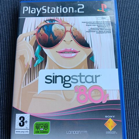 Singstar 80's til Playstation 2