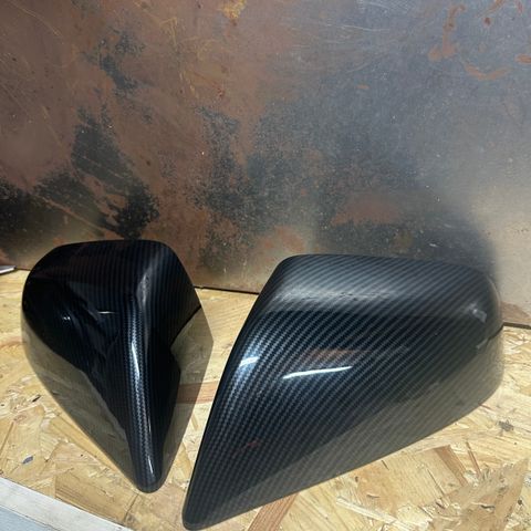 Tesla model s speilcover Carbon look