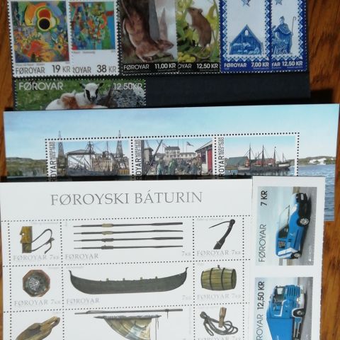 Færøyene 2013 postfrisk