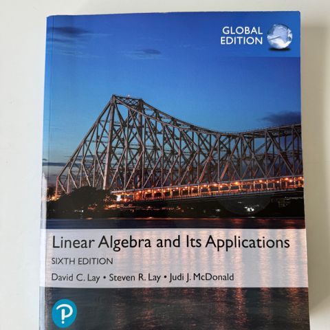 Linear Algebra and Its Applications David C. Lay UiO