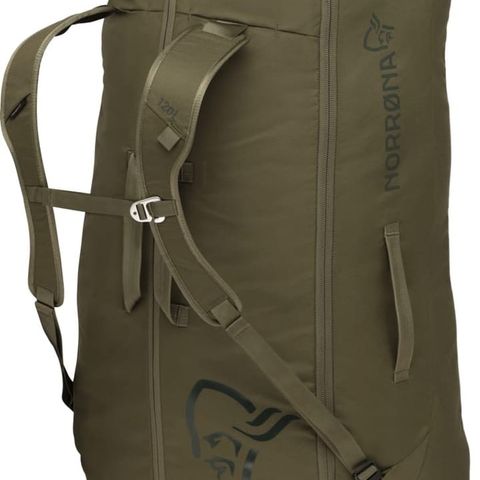 -RESERVERT- Norrøna Norrøna 120l Trolley Bag Olive Night selges