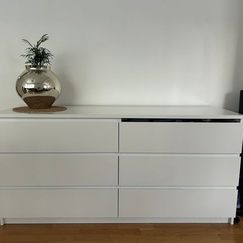 MALM Ikea kommode 6 skuffer