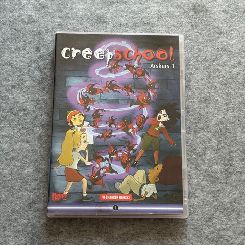 Creepschool - Årskurs 1 DVD med Norsk tale