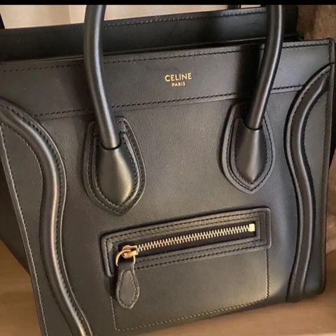 Celine veske luggage nano smoth calfskin