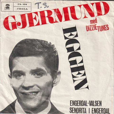 Gjermund Eggen " Engerdal-Vals / Senorita I Engerdal " Single selges for kr.35