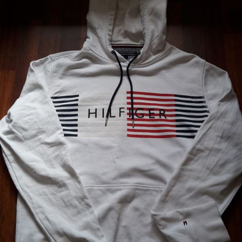 Tommy Hilfiger hettegenser str L, som ny