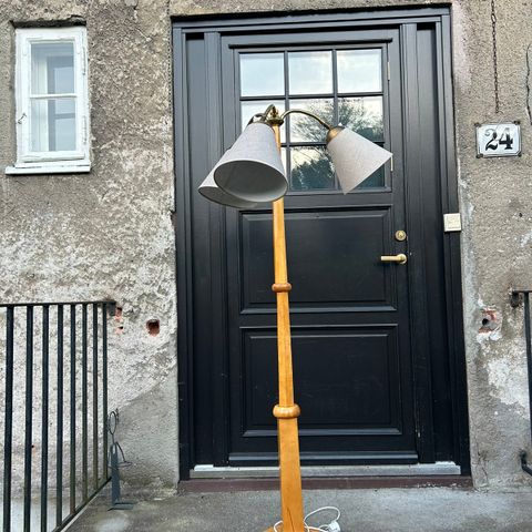 Art Deco stålampe, ca 1940