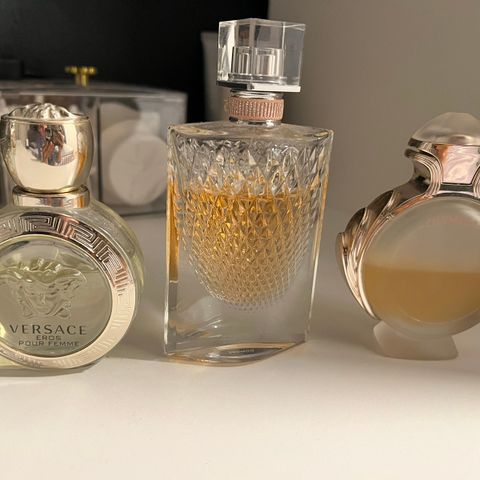 3 type parfyme til salgs