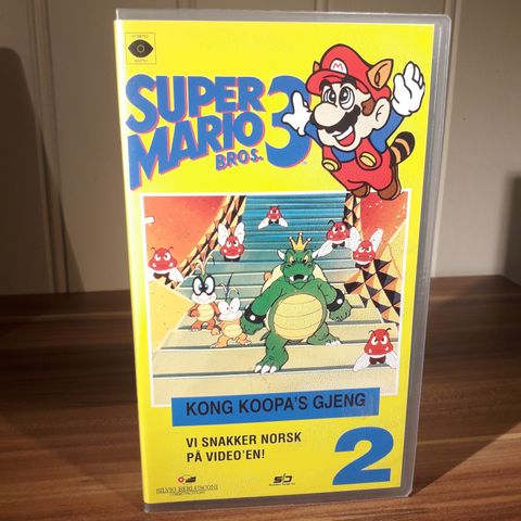 "Super Mario Bros: Kong Koopa's gjeng" VHS