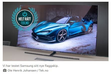 Samsung QE65Q9FNAT TV RESEVERT TIL FREDAG!