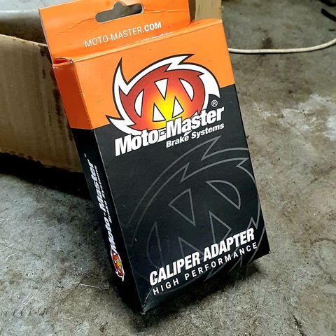 Motomaster Caliper Adapter 320mm for Yamaha Supermoto Ombygging