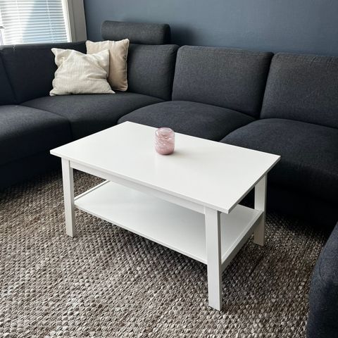 Hvitt sofabord Ikea Lunnarp
