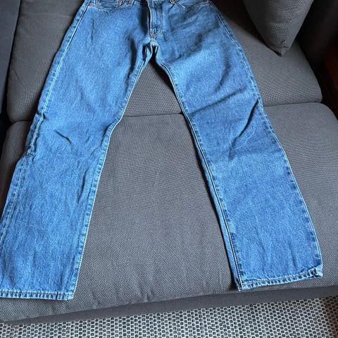 Blå levis dongeribukser/jeans 551z w30 l32 herrebukse